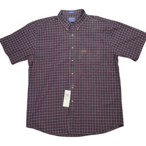 NEW Pendleton Button Up Shirt Men’s XL Red Plaid Western Camp Outdoors